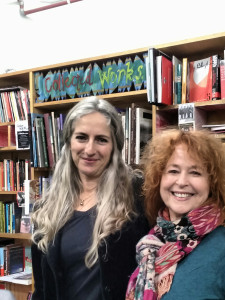 Melissa Bruce and Libby Sommer in Collected Works Bookshop